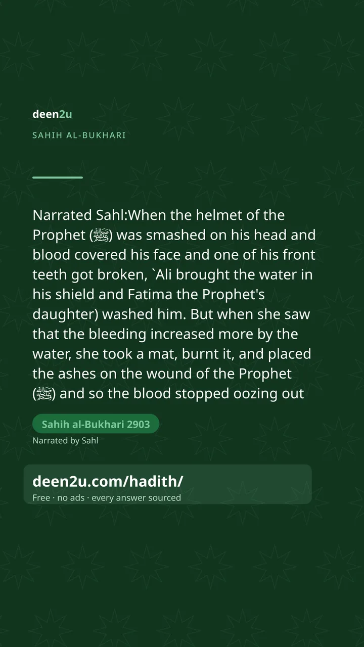 Sahih al-Bukhari 2903