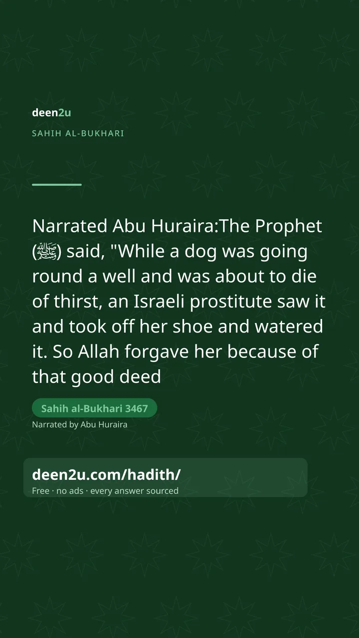 Sahih al-Bukhari 3467