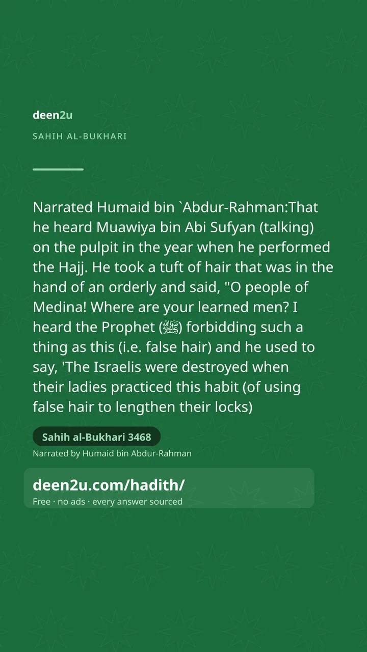 Sahih al-Bukhari 3468