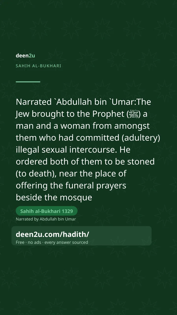 Sahih al-Bukhari 1329