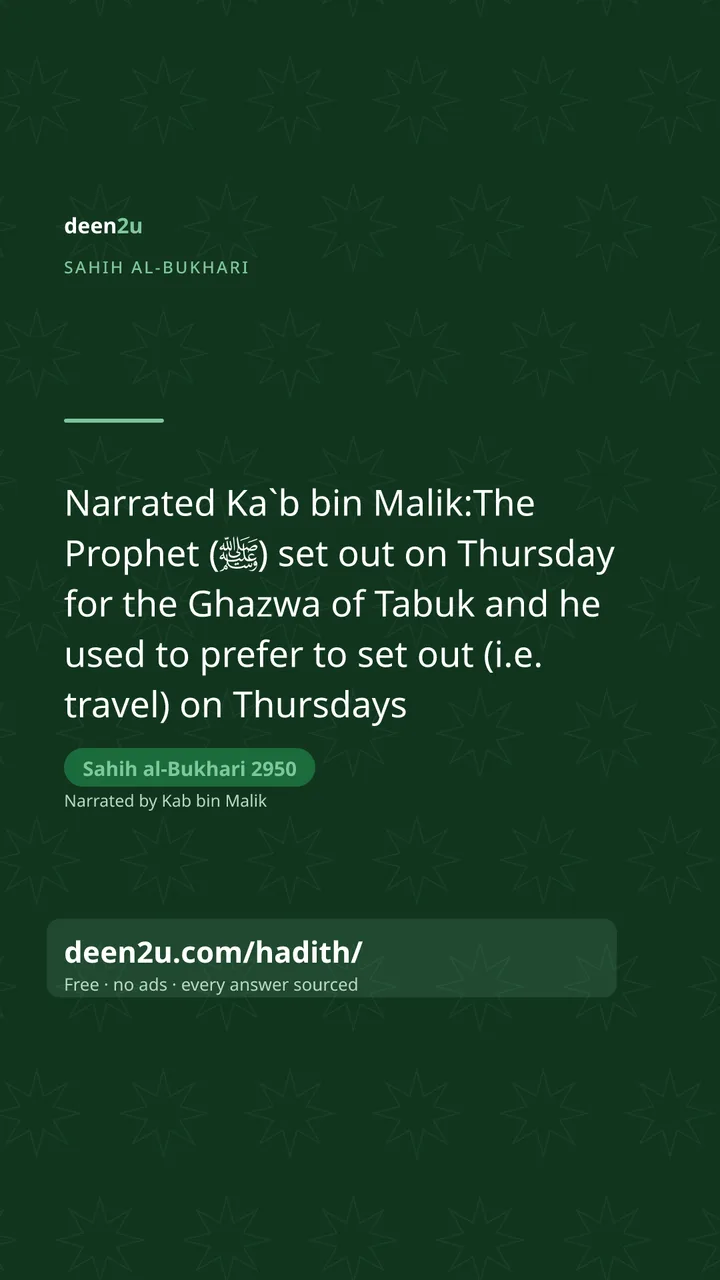 Sahih al-Bukhari 2950