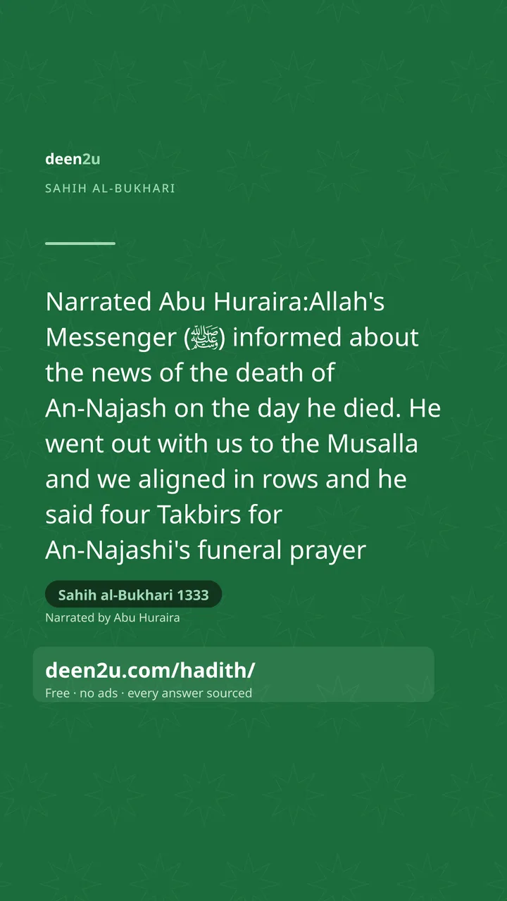 Sahih al-Bukhari 1333