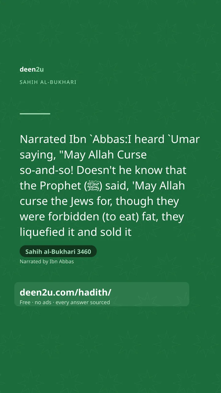 Sahih al-Bukhari 3460