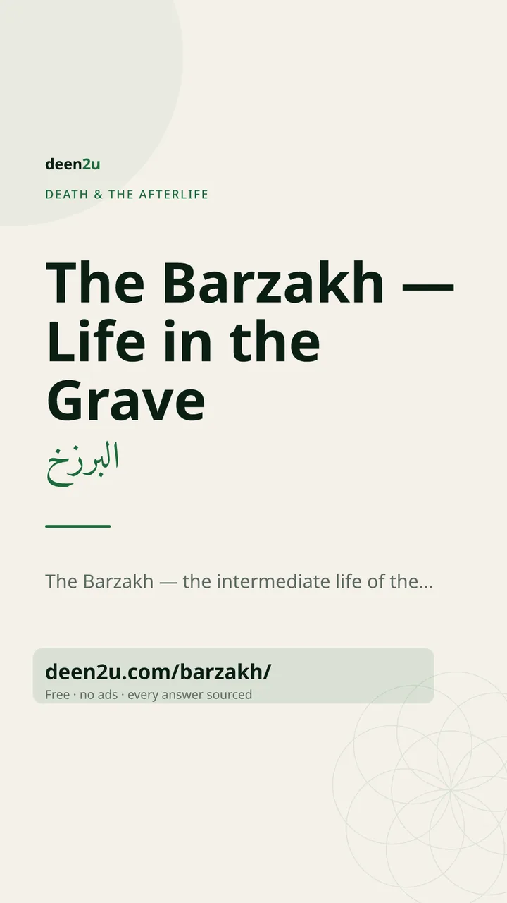Poster: The Barzakh — Life in the Grave