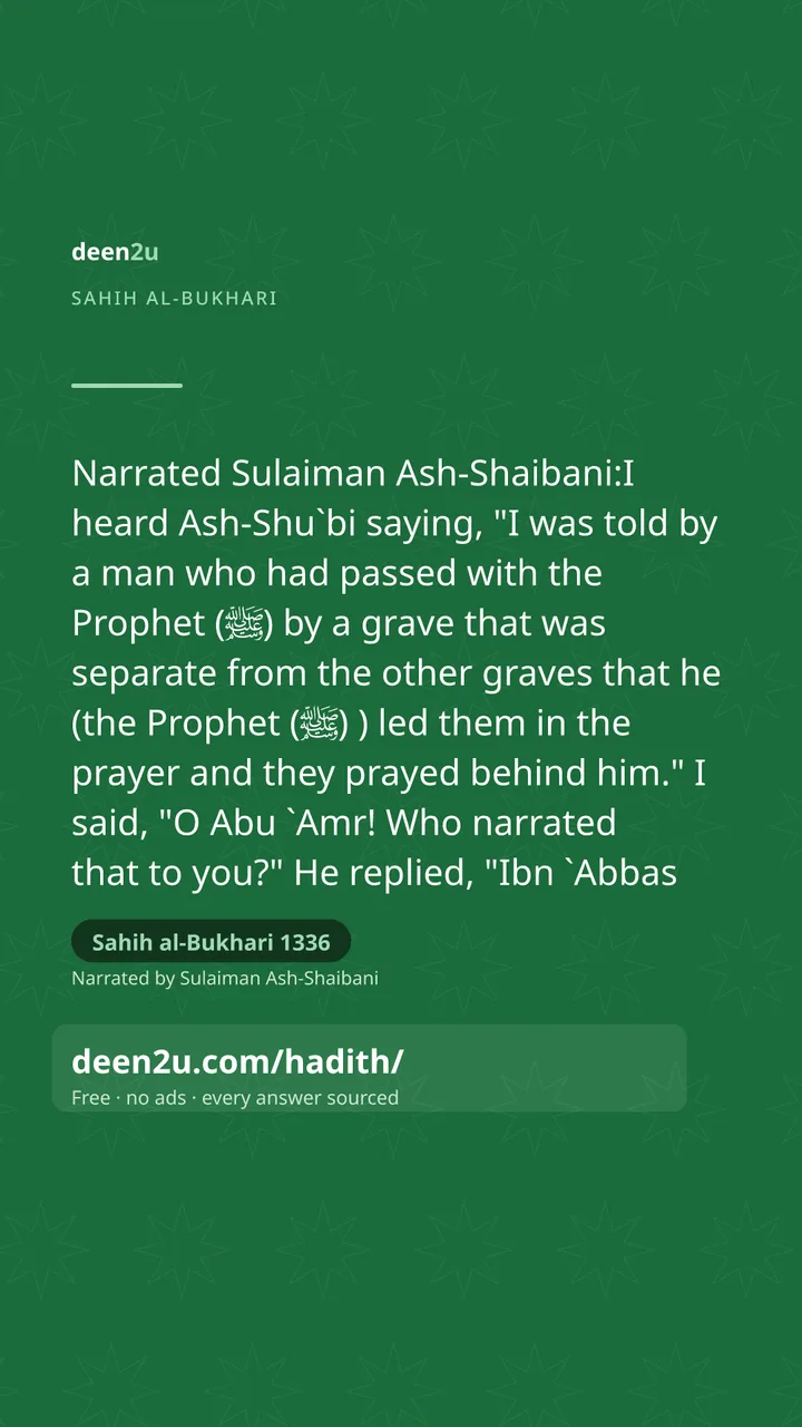 Sahih al-Bukhari 1336