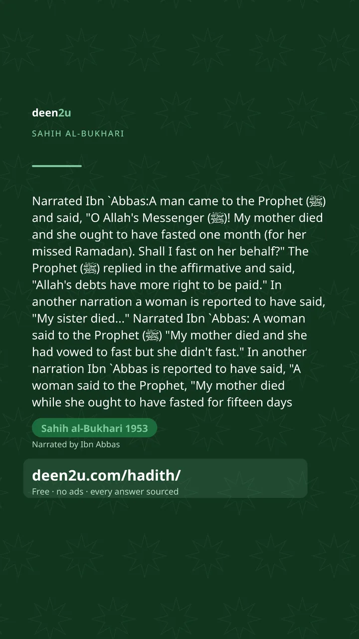 Sahih al-Bukhari 1953