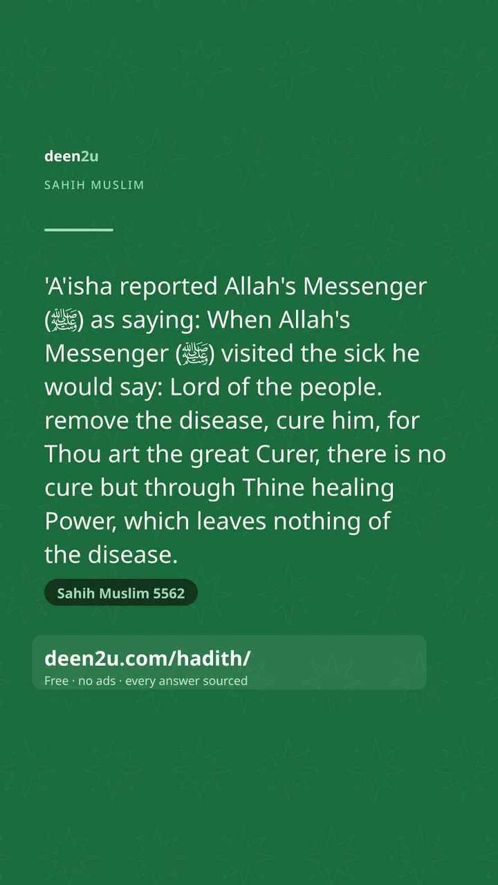 Sahih Muslim 5562