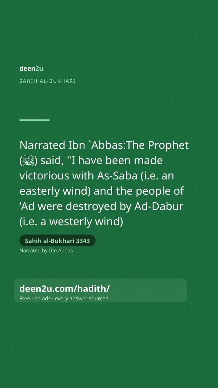 Sahih al-Bukhari 3343