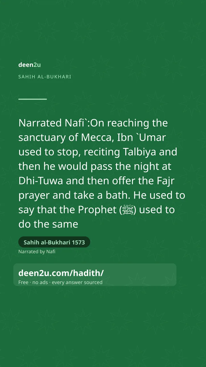 Sahih al-Bukhari 1573