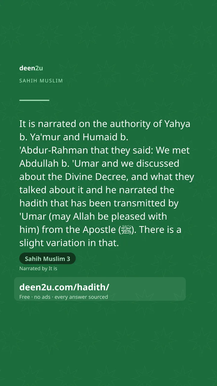Sahih Muslim 3