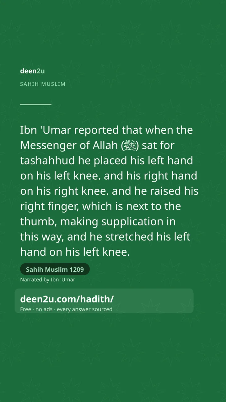 Sahih Muslim 1209