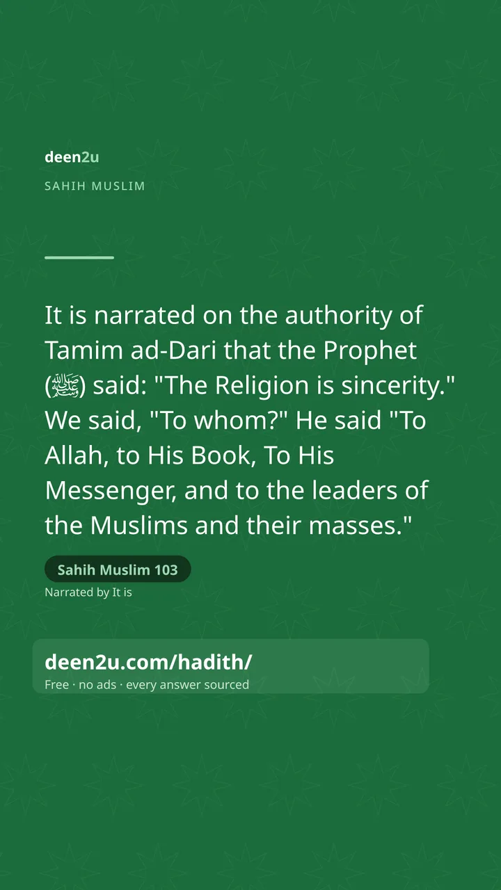 Sahih Muslim 103