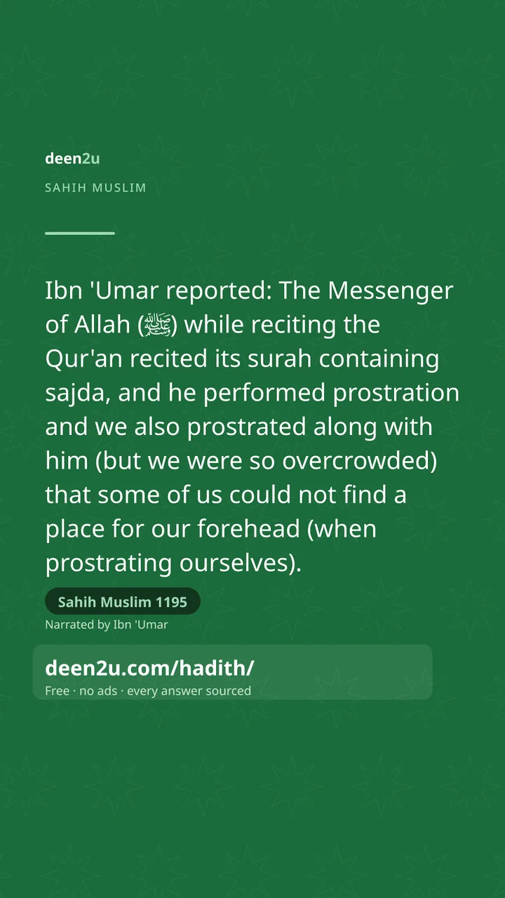 Sahih Muslim 1195