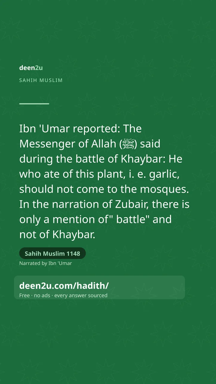 Sahih Muslim 1148