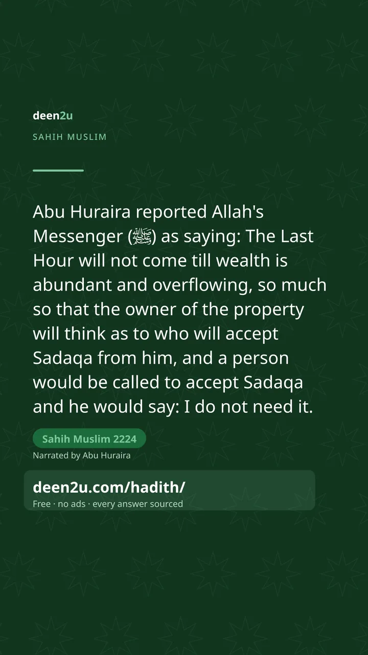 Sahih Muslim 2224