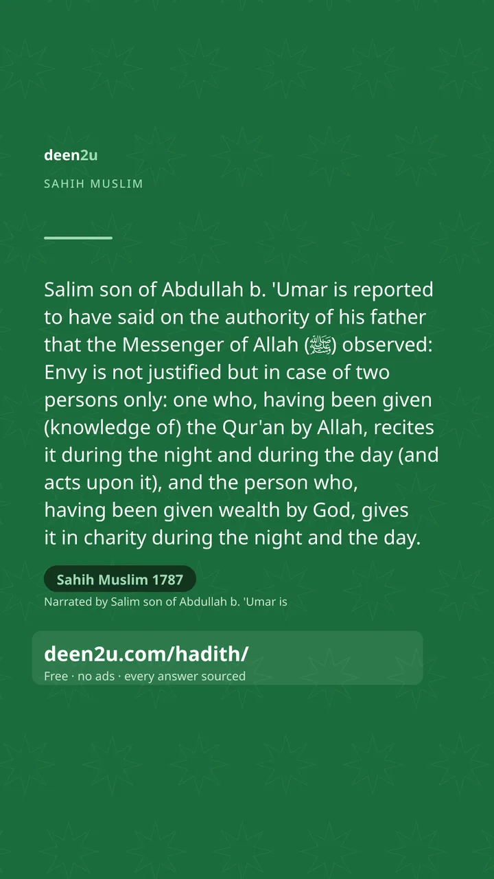 Sahih Muslim 1787