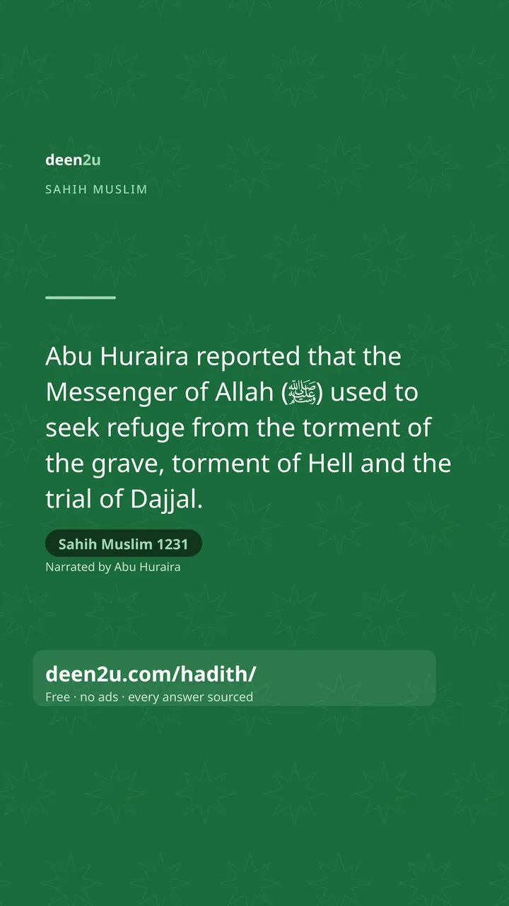 Sahih Muslim 1231