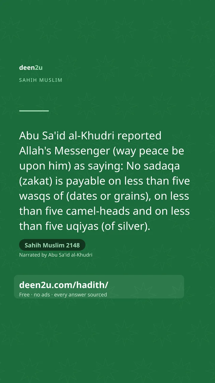 Sahih Muslim 2148