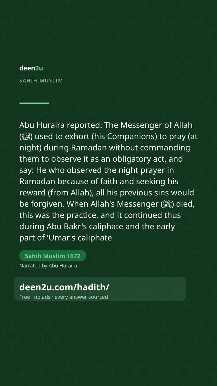 Sahih Muslim 1672