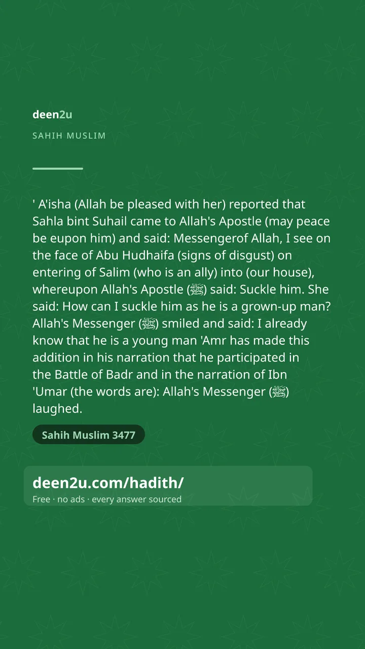 Sahih Muslim 3477