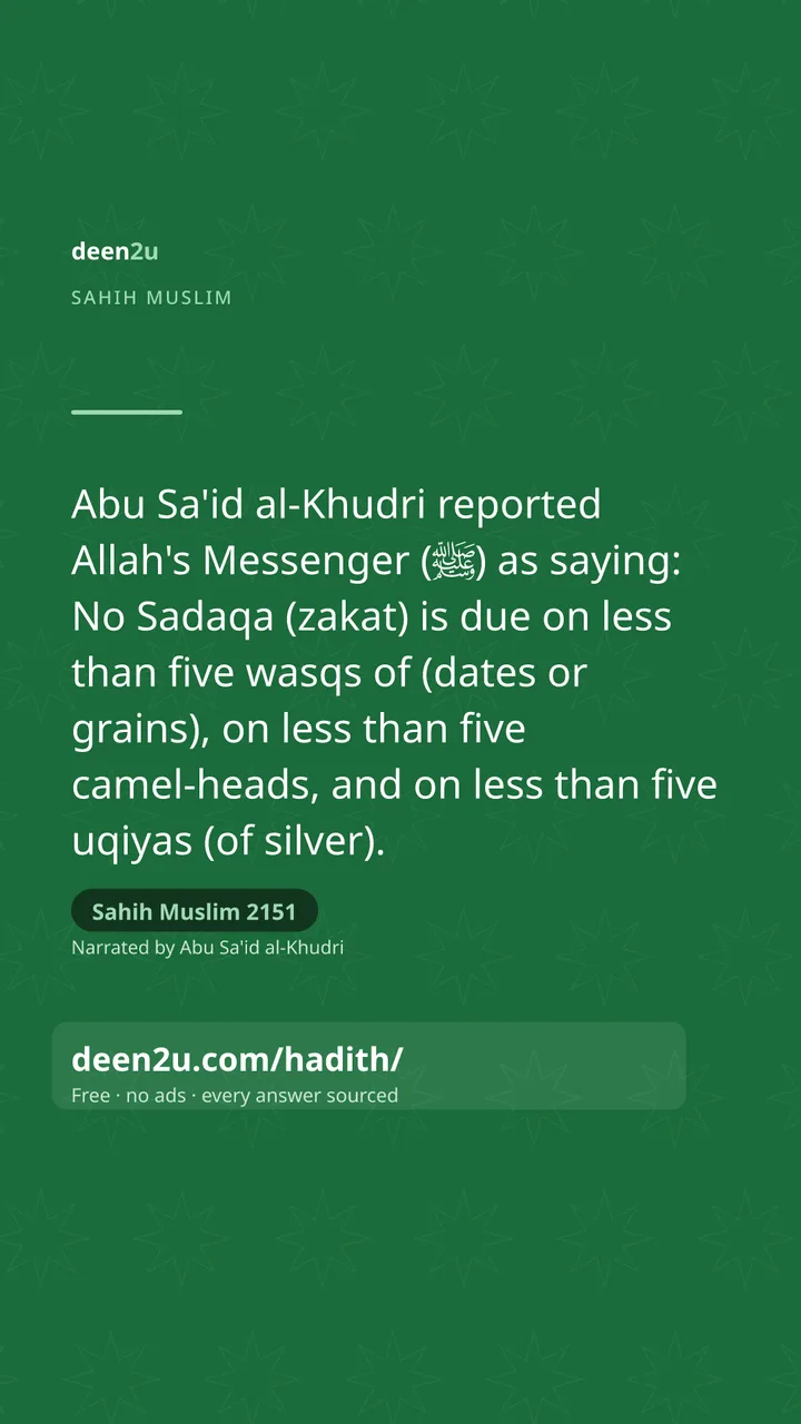 Sahih Muslim 2151