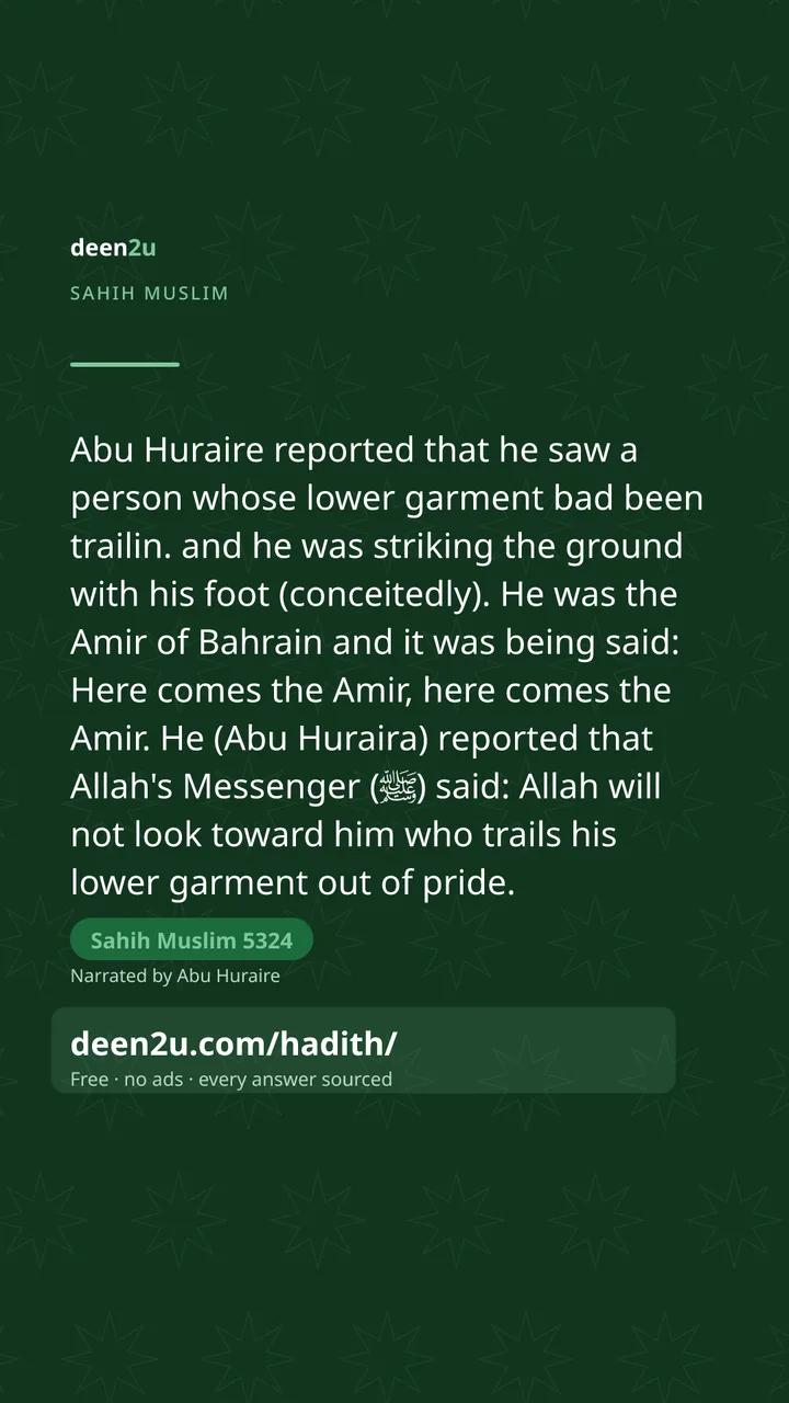 Sahih Muslim 5324