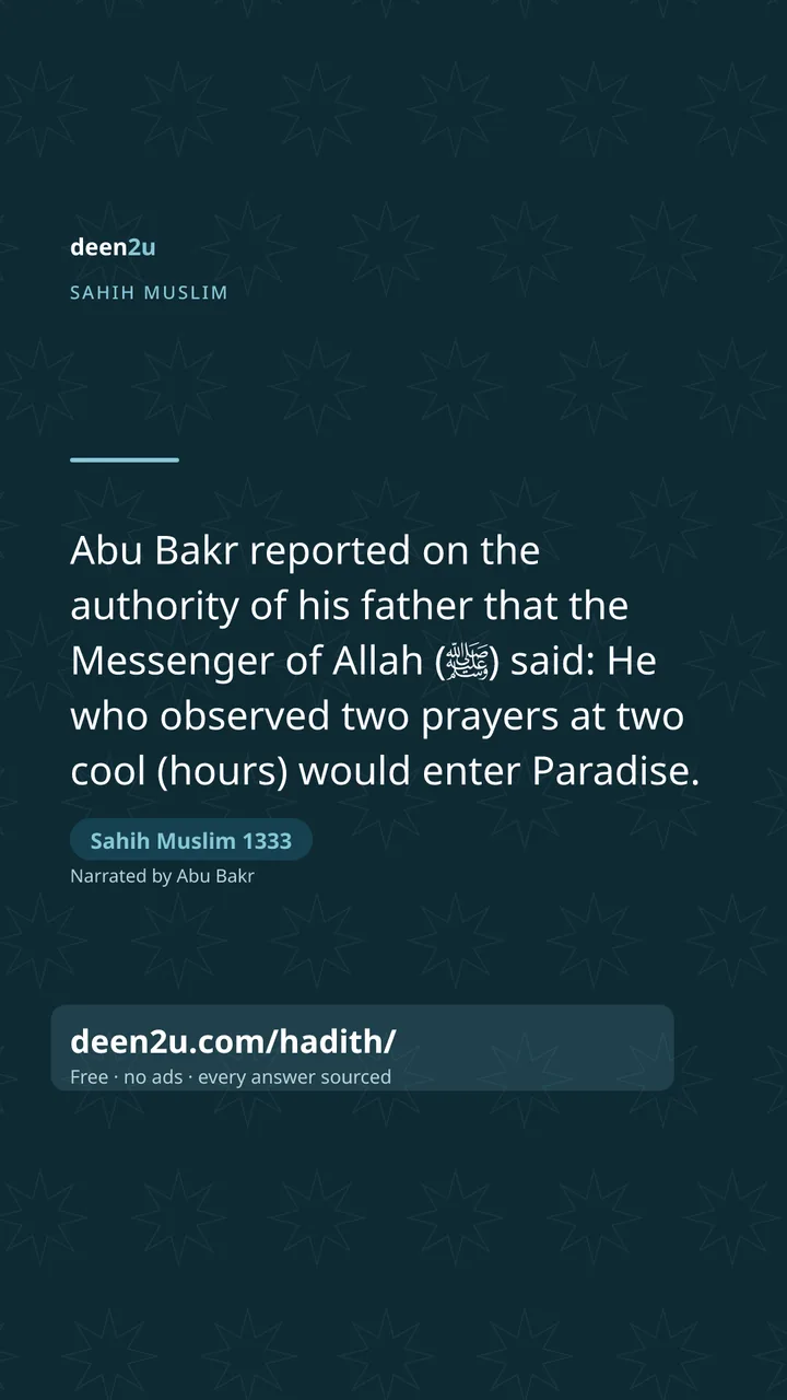 Sahih Muslim 1333