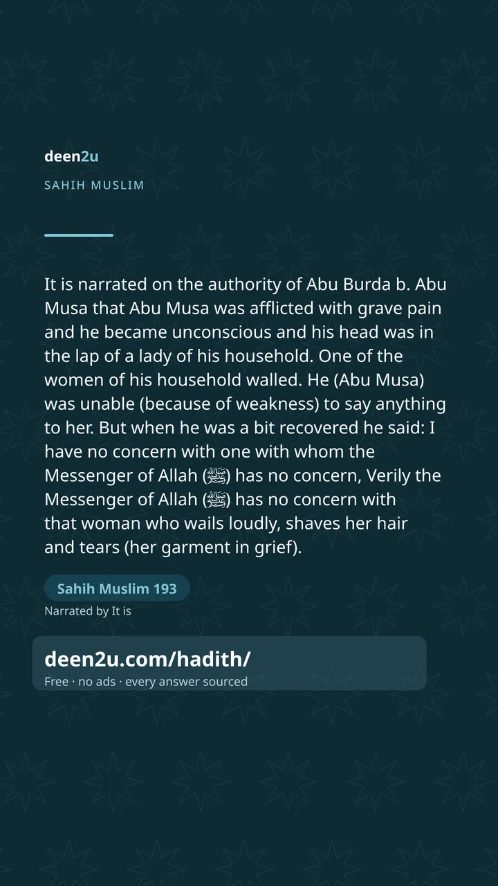 Sahih Muslim 193