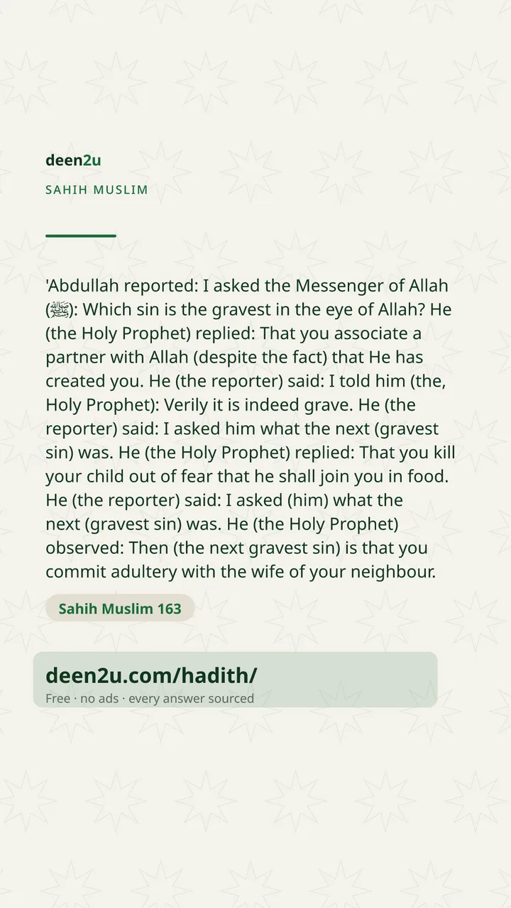 Sahih Muslim 163