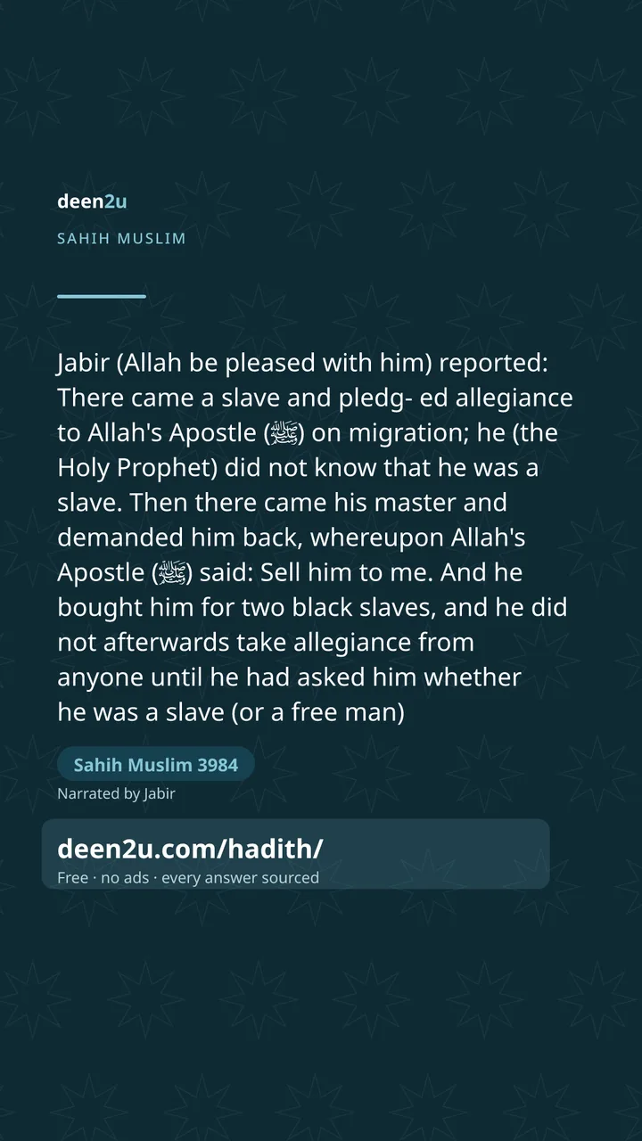 Sahih Muslim 3984