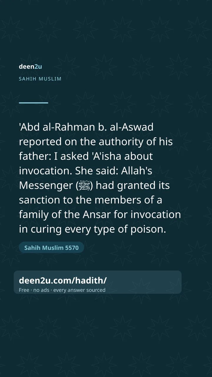 Sahih Muslim 5570
