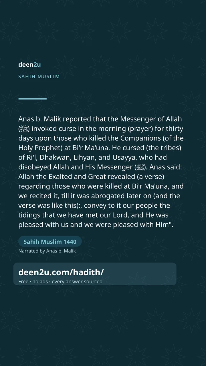 Sahih Muslim 1440