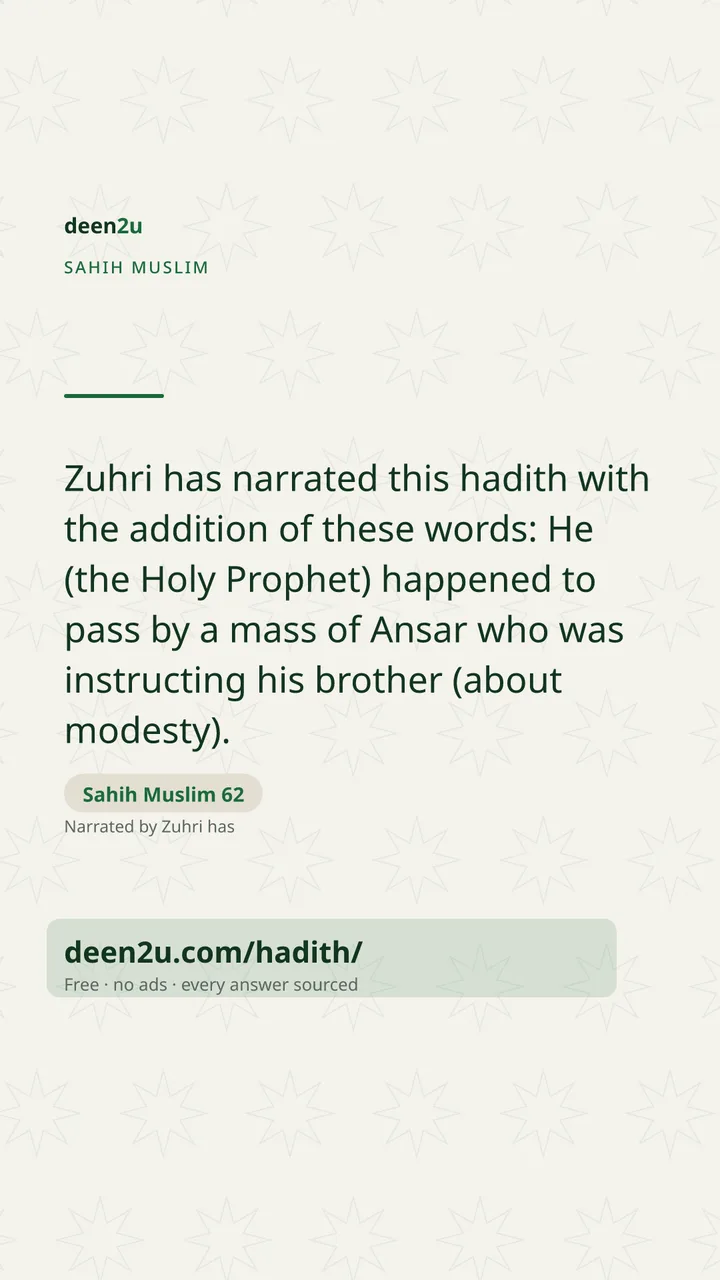 Sahih Muslim 62