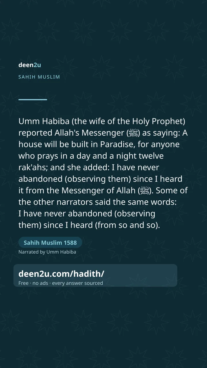 Sahih Muslim 1588