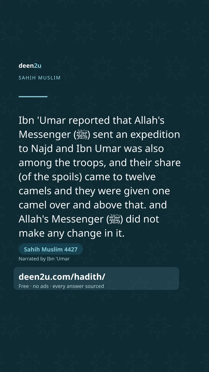 Sahih Muslim 4427