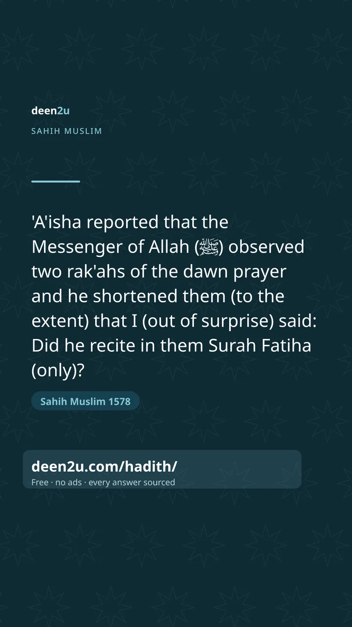 Sahih Muslim 1578