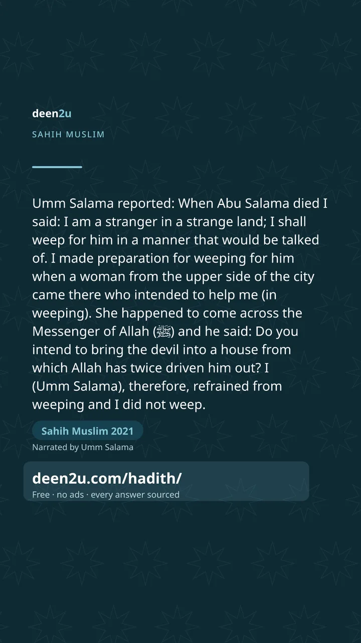 Sahih Muslim 2021