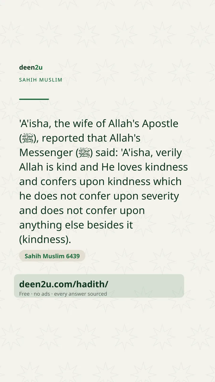 Sahih Muslim 6439