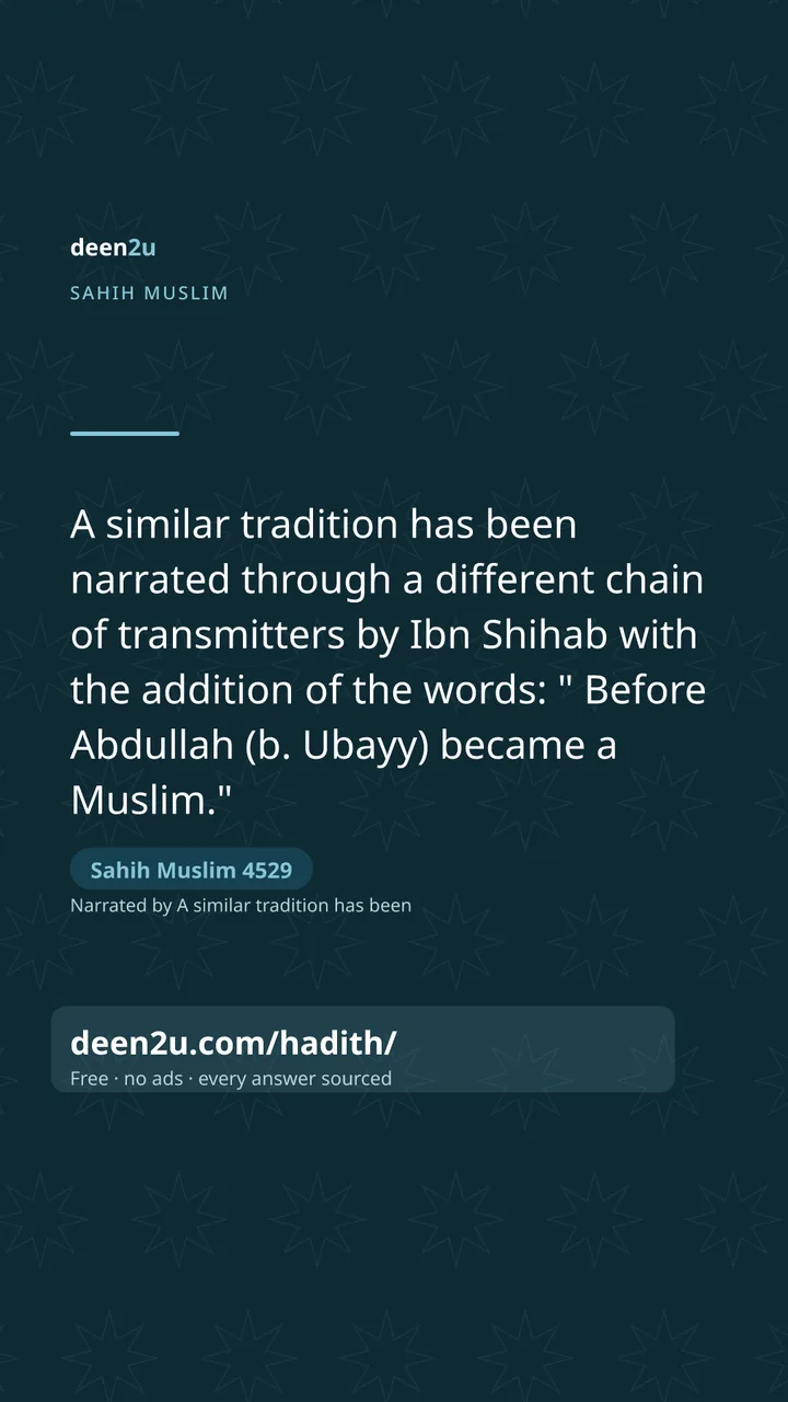 Sahih Muslim 4529