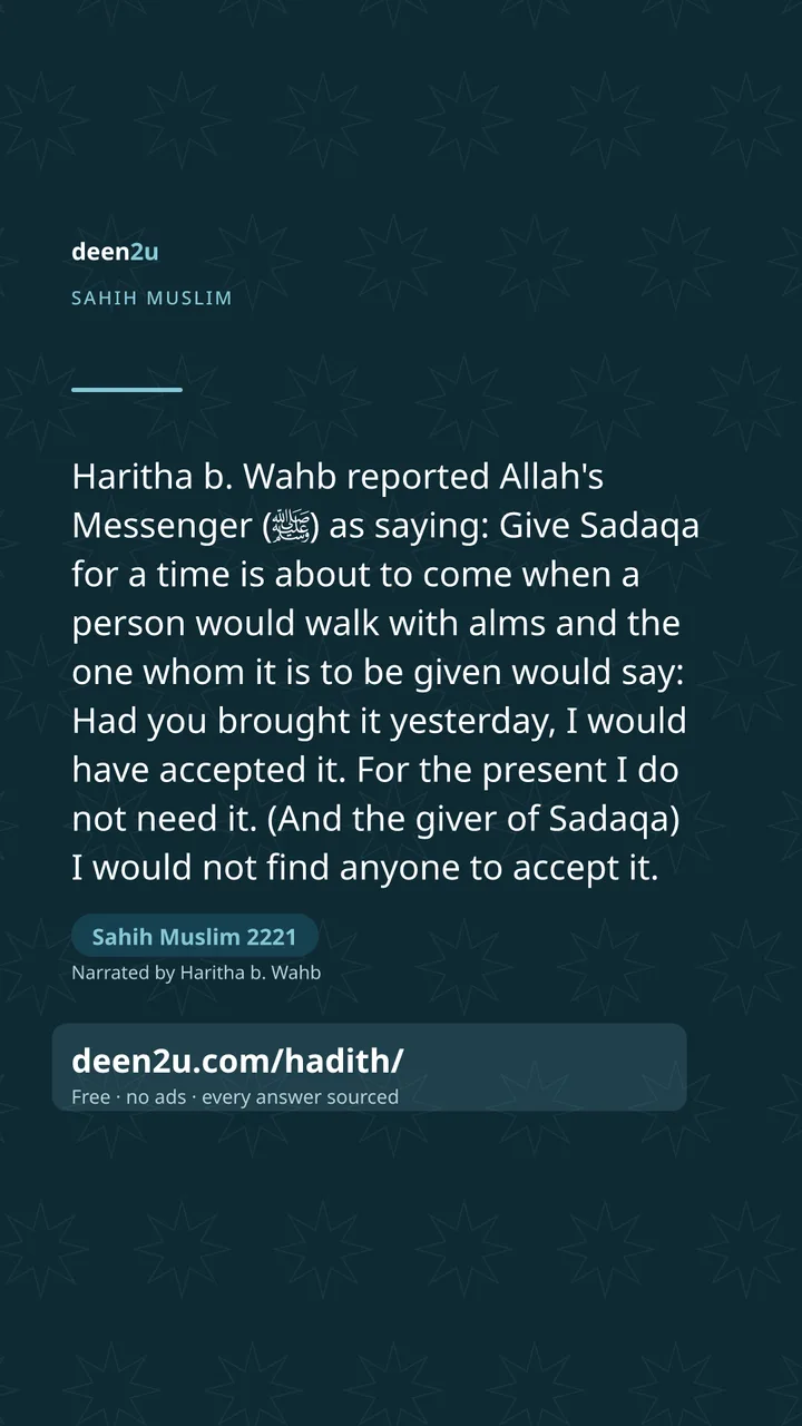 Sahih Muslim 2221
