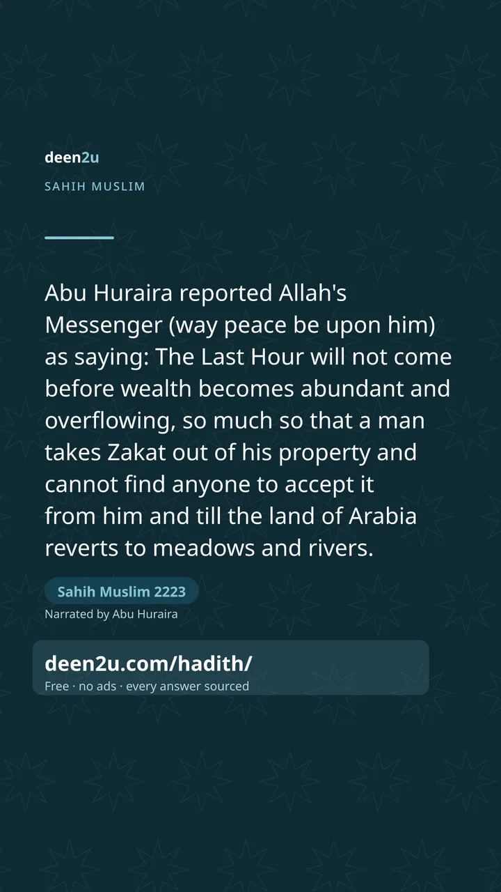 Sahih Muslim 2223