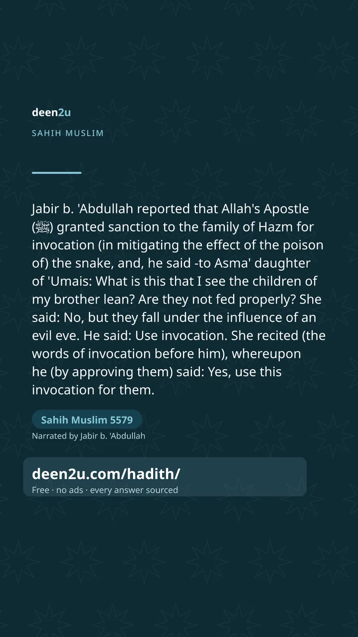 Sahih Muslim 5579