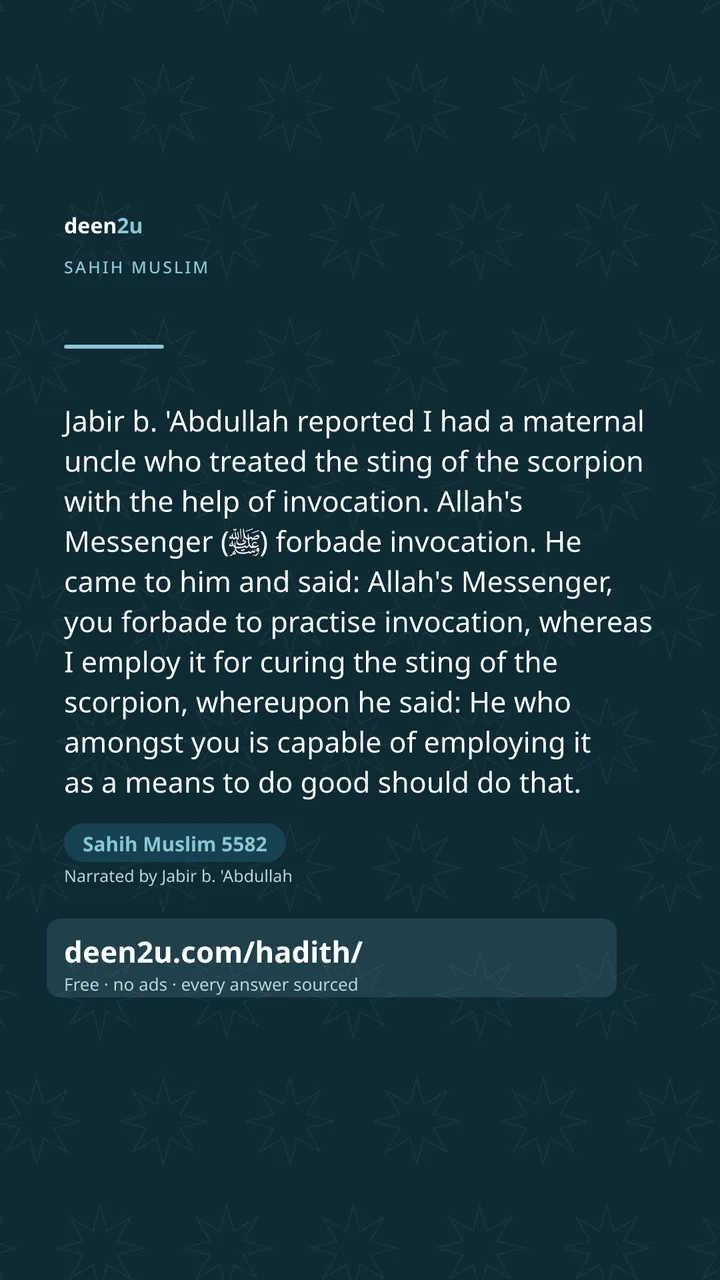 Sahih Muslim 5582
