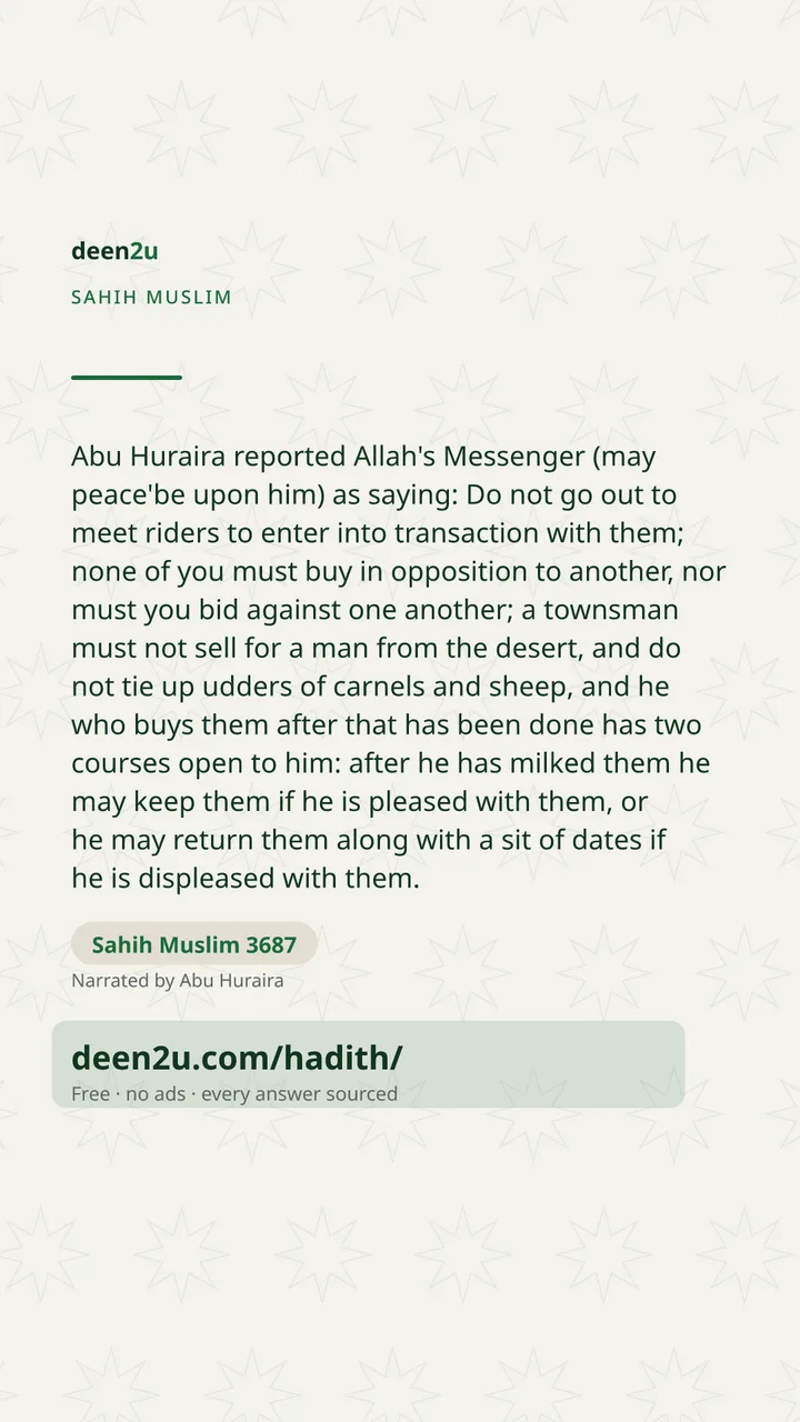 Sahih Muslim 3687