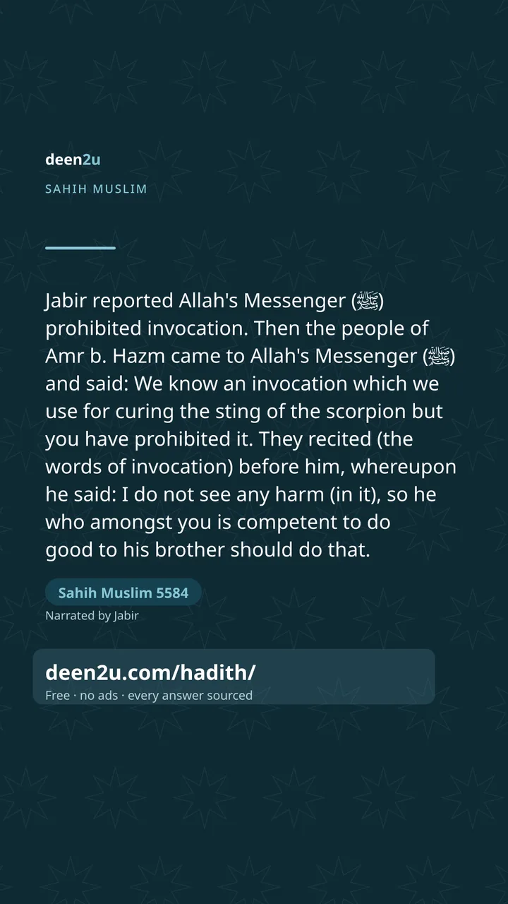 Sahih Muslim 5584