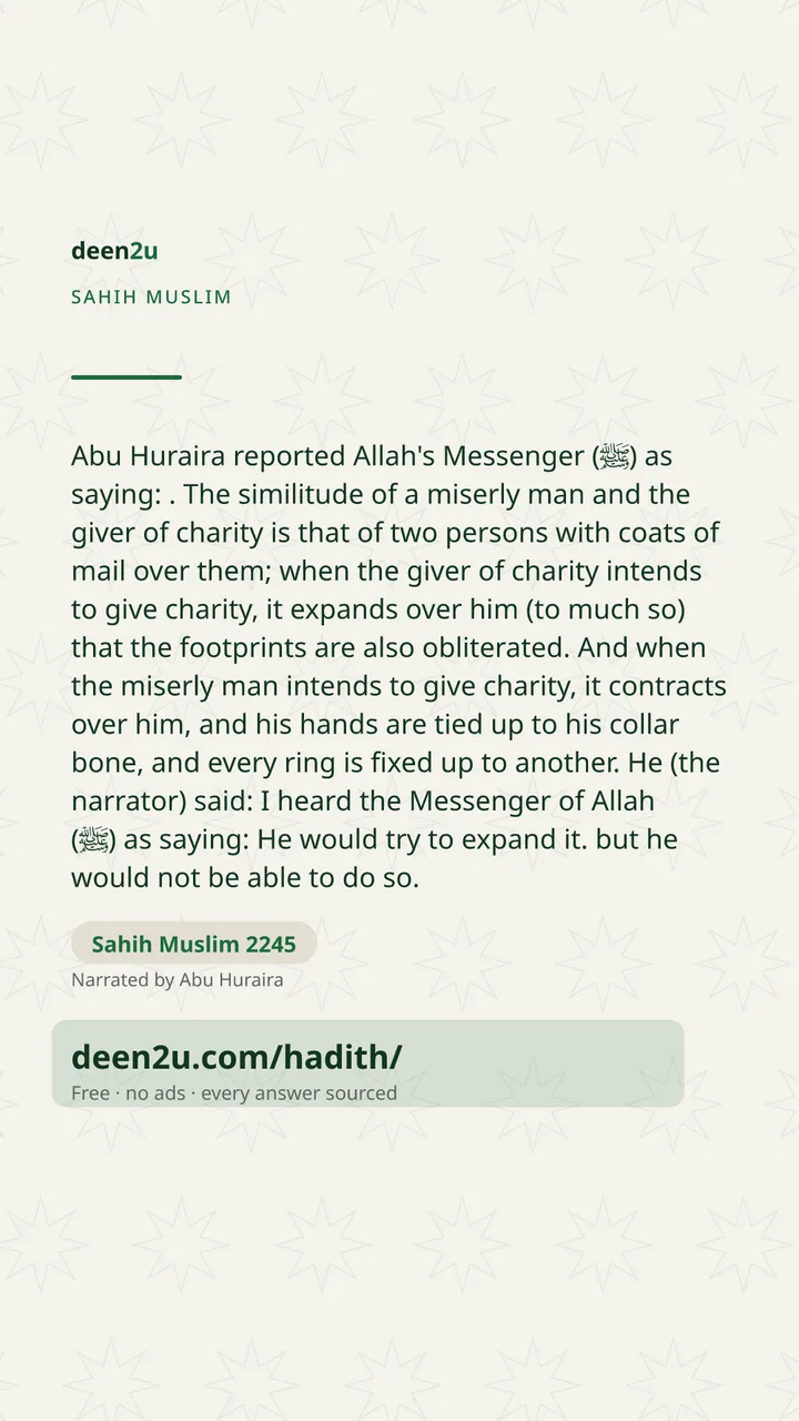 Sahih Muslim 2245