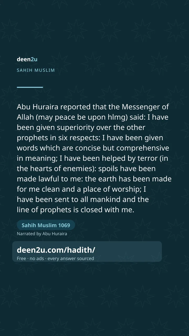 Sahih Muslim 1069