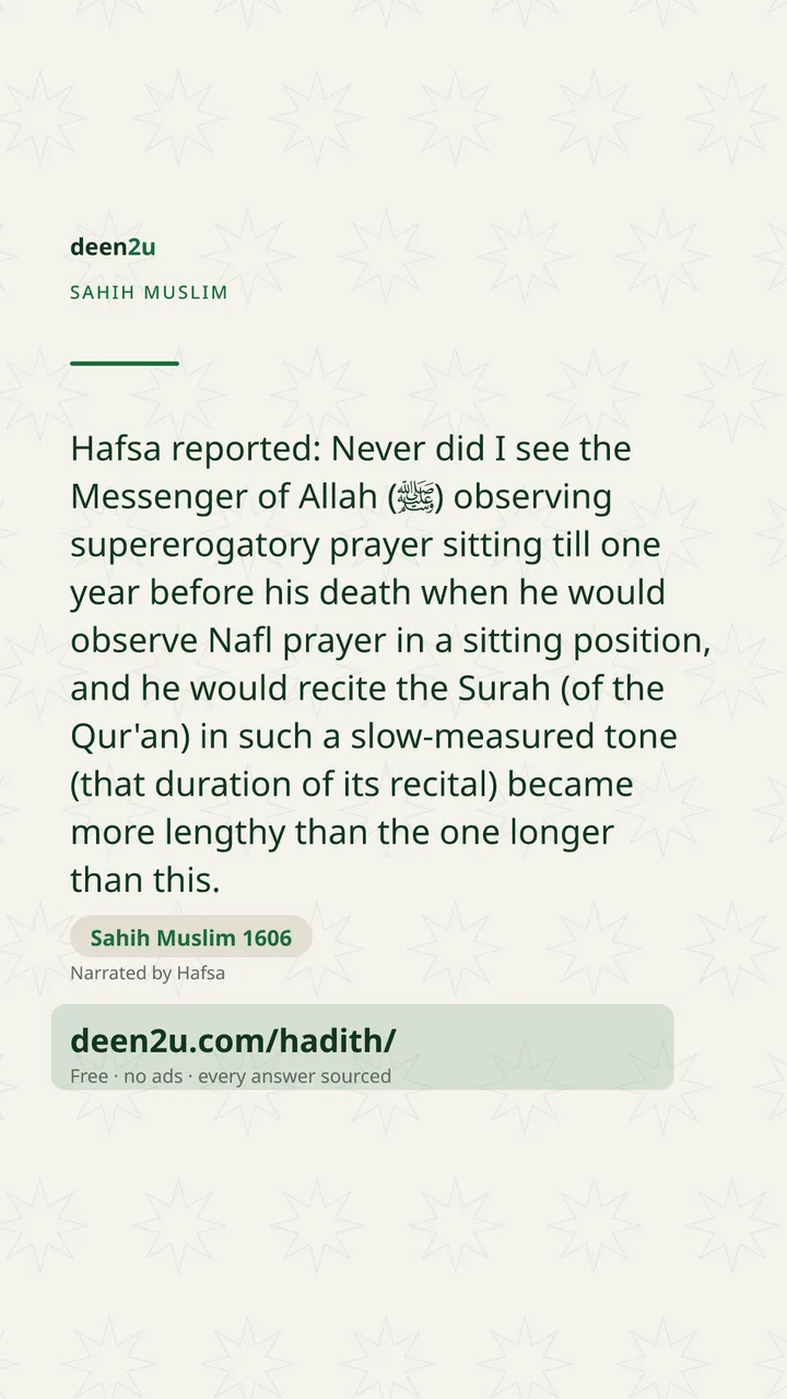 Sahih Muslim 1606
