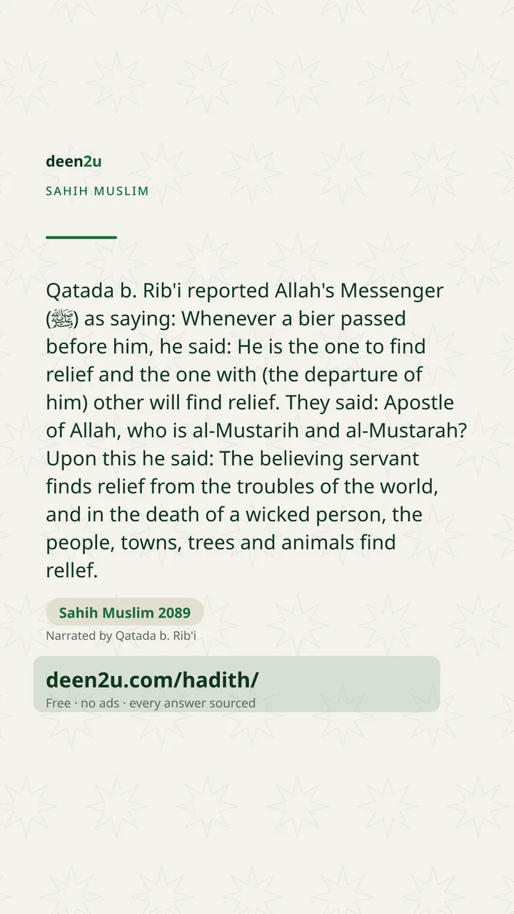Sahih Muslim 2089