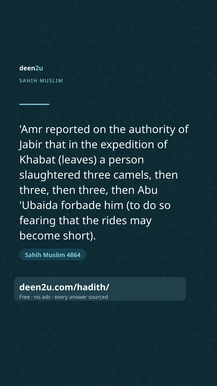 Sahih Muslim 4864